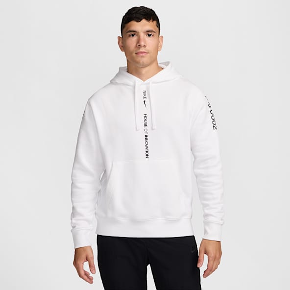 Nike air hoodie white deals